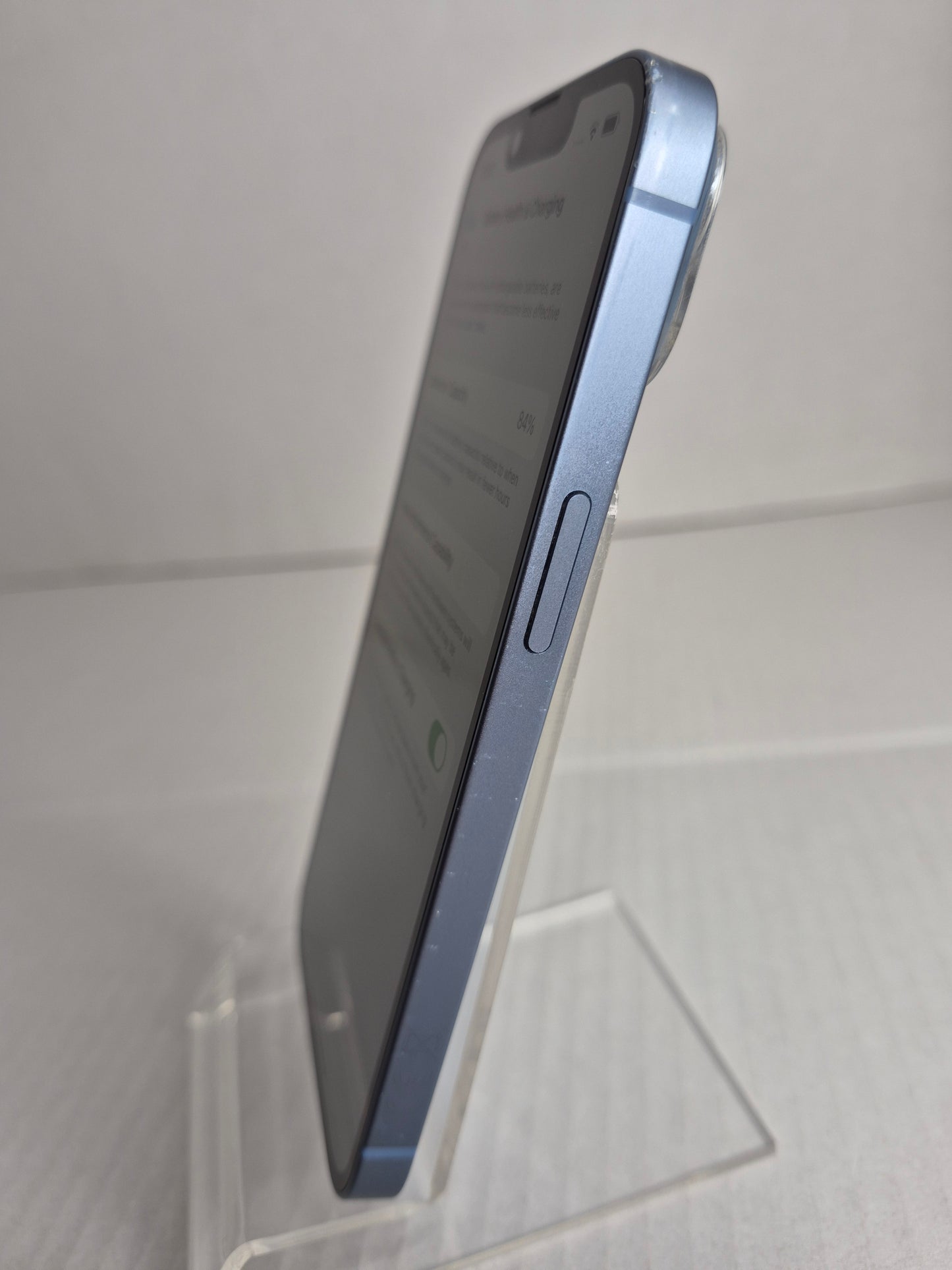 iPhone 14 Blue 128GB Unlocked Smartphone With 84% Battery Health (Free UK Shipping)