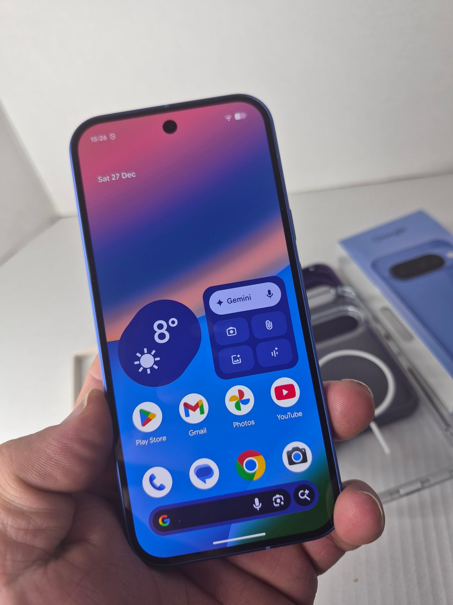 Google Pixel 10 5G 128GB Indigo Blue Unlocked w/ Box 100% Battery Health (Free UK Shipping)