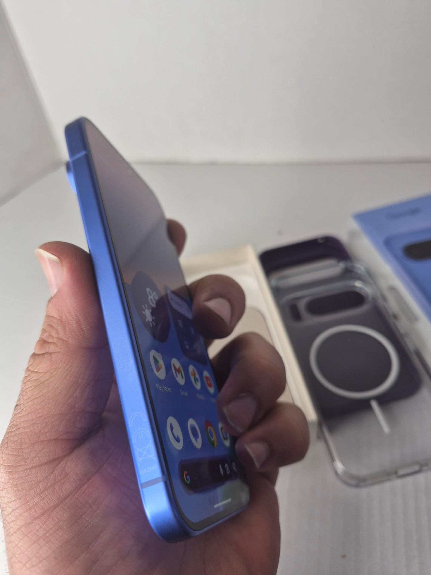 Google Pixel 10 5G 128GB Indigo Blue Unlocked w/ Box 100% Battery Health (Free UK Shipping)